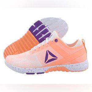 Reebok Women's Crossfit Grace TR Cross Training Shoe, White/Sunglow/Grape Punch